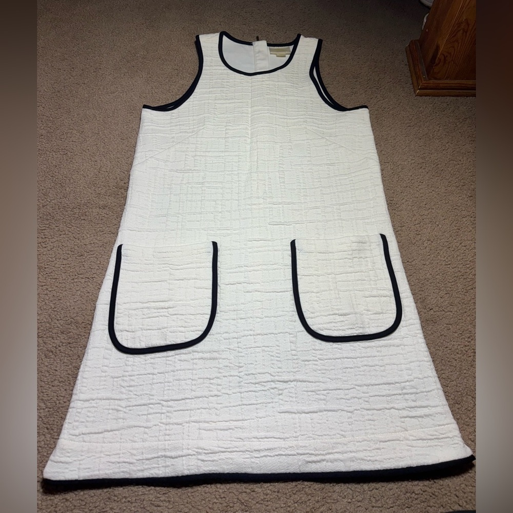 Maeve Patch Pocket Mini Dress Womens Size Medium